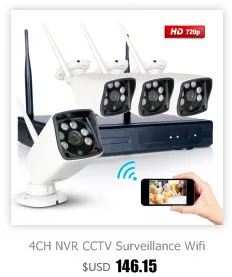 8CH CCTV System Wireless 960P NVR 8PCS 1.3MP IR Outdoor P2P Wifi IP CCTV Security Camera System Surveillance Kit