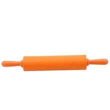 Силиконовая Скалка Инструмент для выпечки помадка паста палка Скалка клецки кухонные инструменты для выпечки