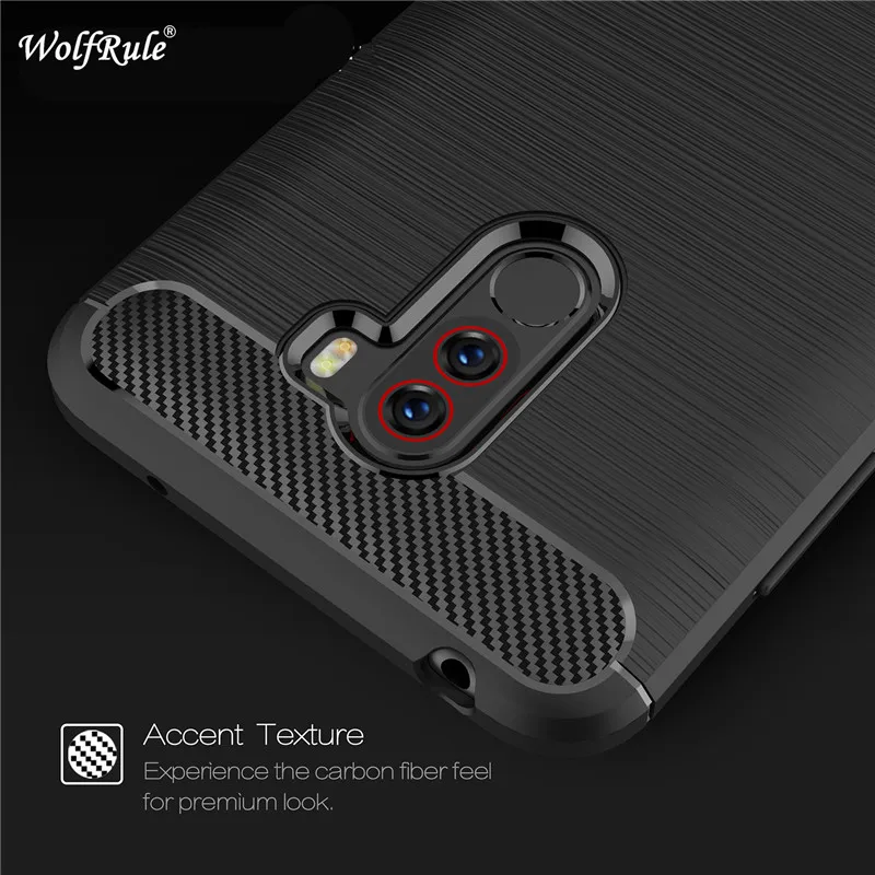 Чехол для Xiaomi Pocophone F1 Ударопрочный Мягкий матовый чехол из ТПУ Для корпуса 6 18&quot |