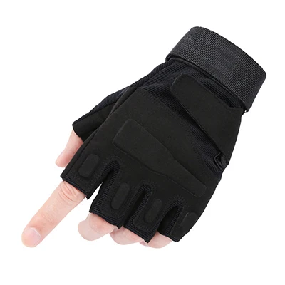 Спецназ боевые армейские веерные перчатки с полупальцами уличные Нескользящие Тактические перчатки мужские тактические перчатки в Военном Стиле - Цвет: 1