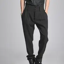 27-42 г. Весенние мужские новые модные персонализированные модные ботинки и брюки с высокой талией