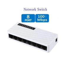 Камер Мгновенной Печати mini 8 портов ethernet-коммутатор сетевой коммутатор 100 Мбит/с fast ethernet коммутаторы концентратор коммутатор gigabit ethernet lan 8 портов концентратор полный/полудуплекс
