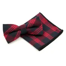 Модные Для мужчин хлопок галстук-бабочка, носовой платок комплект Тканные жаккардовый галстук-бабочка для мужчин Свадебный квадратный Карманный Женихи бабочка S02