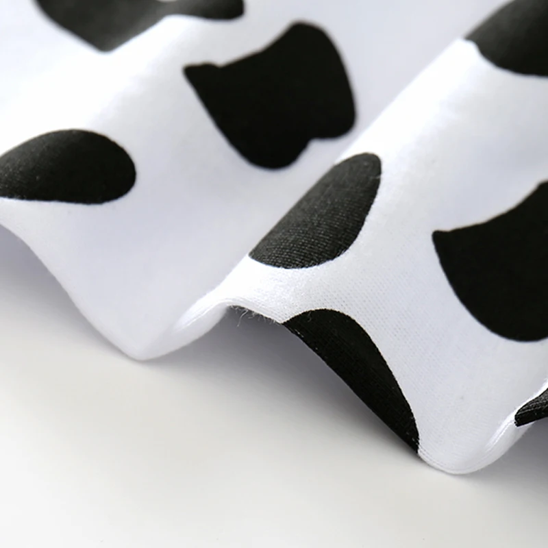 HOT spring autumn infant clothes set cow Long sleeve T shirt +pants 2pcsset casual baby girls clothing suit (19)