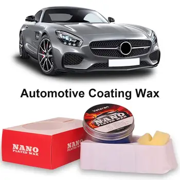 

Premium Carnauba Car Wax Crystal Hard Wax Paint Care Scratch Repair Maintenance Wax Paint Surface Coating Free Sponge