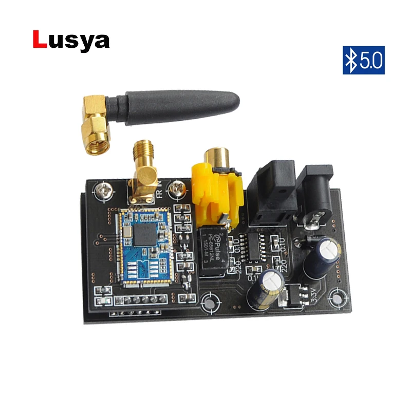 

5.0 CSR8675 Bluetooth to coaxial optical output APTX-HD Support 24bit 48KHz DC5V-12V T0518