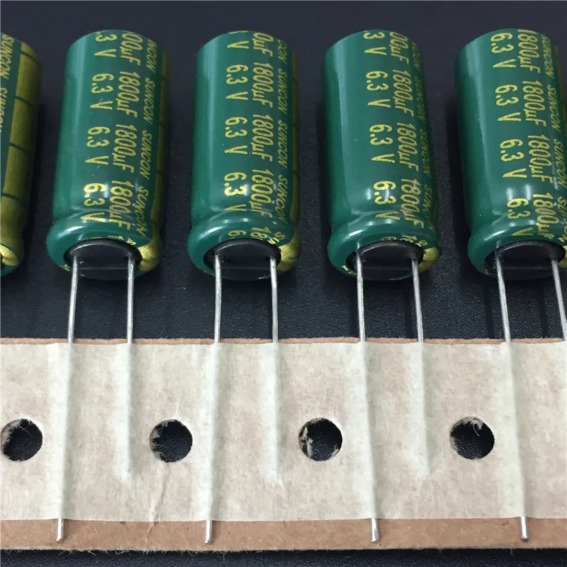 4 шт. 1800 мкФ 6 3 V Suncon (Sanyo) AX серии 10x22 мм 6.3V1800uF низкое сопротивление с повышенным