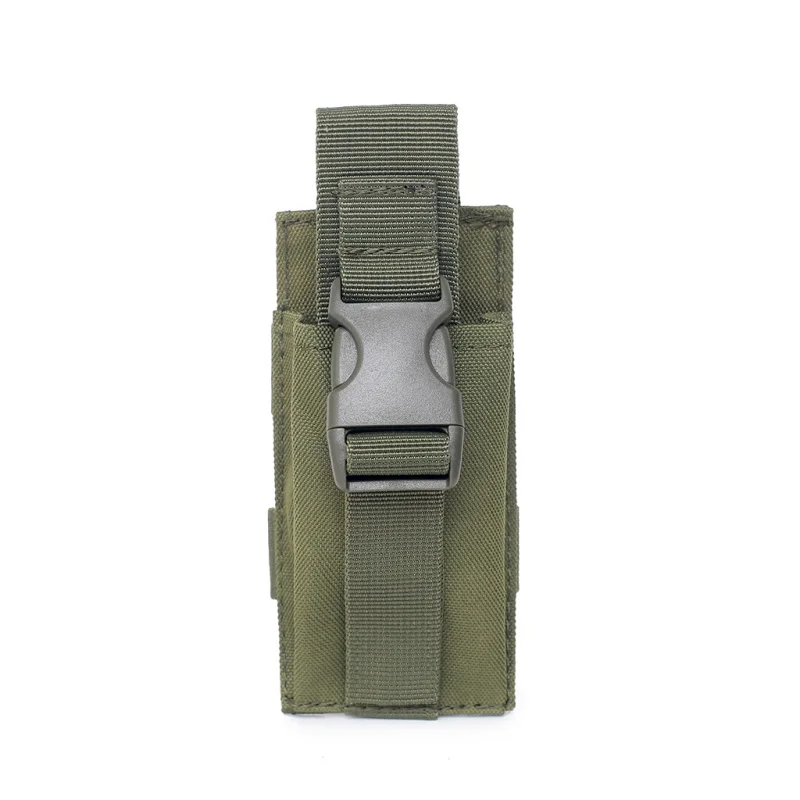 Наружная посылка Molle Pouch Magazine тактические Подсумки Walkie Talkie сумки Molle Rifle Mag Pocket Кемпинг альпинистская сумка - Цвет: Зеленый цвет