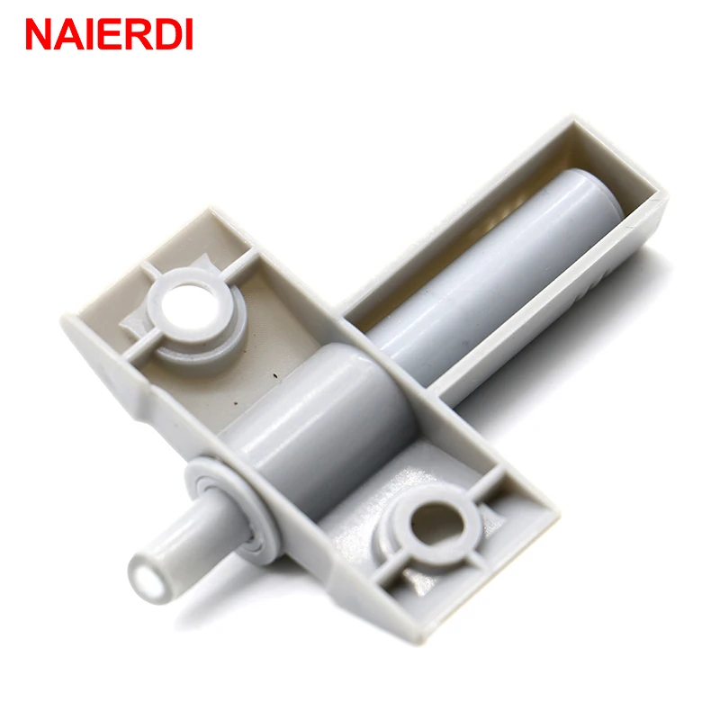 NAIERDI 5Set/Lot Kitchen Cabinet Catches Door Stop Drawer Soft Quiet Closer Damper ers With Screws For Furniture Hardware