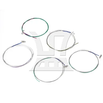

Yibuy Professional Type Chinese Guzheng Strings Music Steel Wire A Pack of 5
