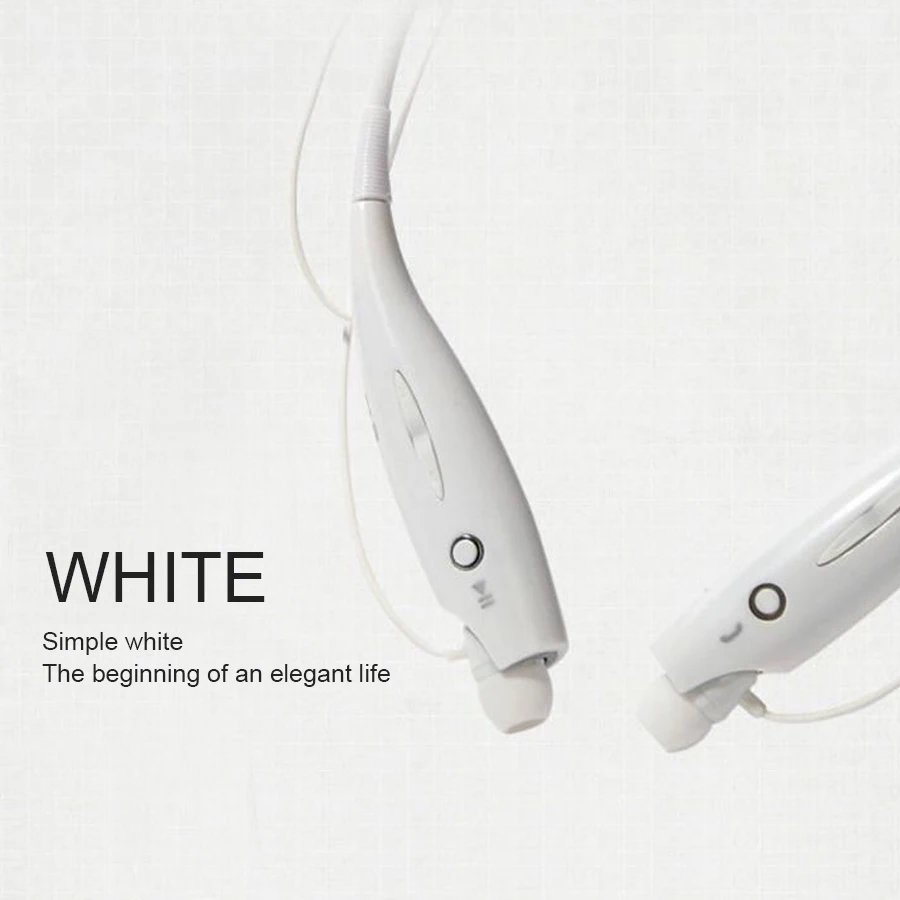 Беспроводные стерео Bluetooth наушники шейным гарнитура спортивные фонес де ouvido