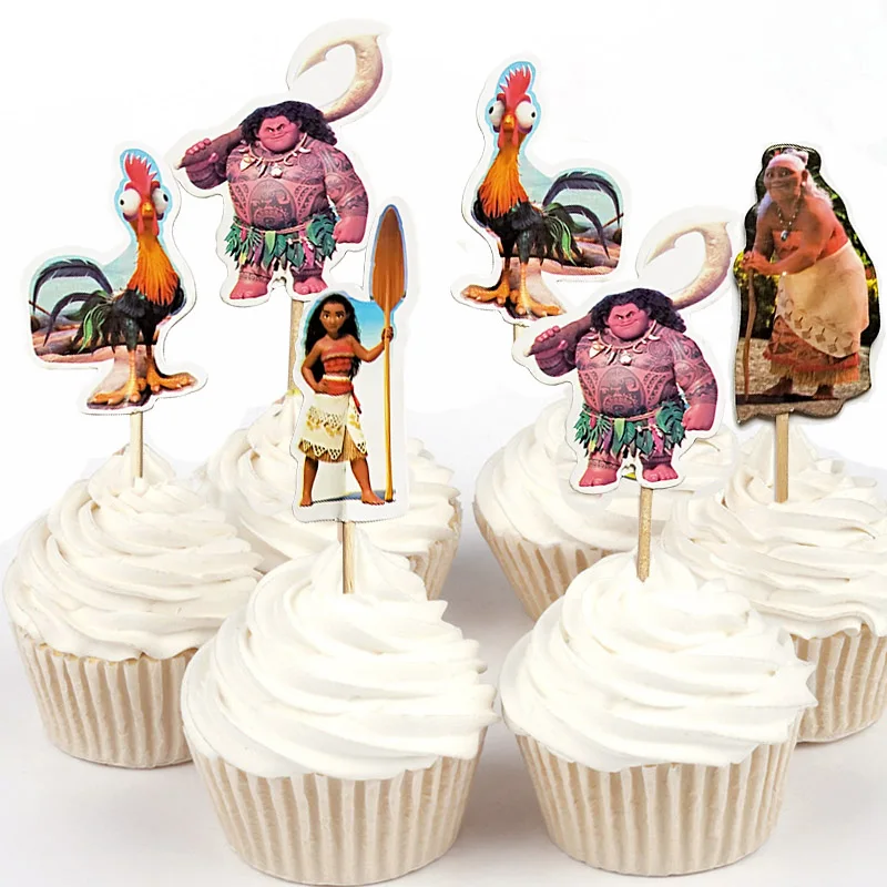 24pcs 48pcs Disney Princess Moana Cupcake Topper For Cake Decoration Birthday Wedding Party Suppliers Cake Decorating Supplies Aliexpress 24pcs 48pcs Disney Princess Moana Cupcake Topper For Cake Decoration Birthday Wedding Party Suppliers Cake Decorating Supplies Aliexpress