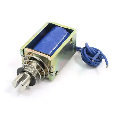 

DC 12V Push Type Linear Motion Open Frame Solenoid Electromagnet ZYE1-1039