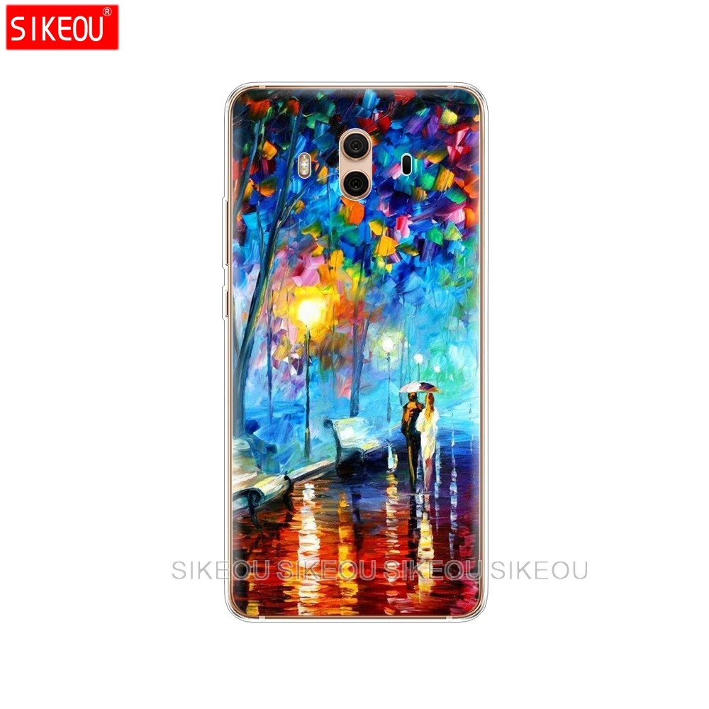 Силиконовый чехол для телефона Huawei mate 7 8 9 10 pro LITE картина маслом ван гога|Бамперы| |