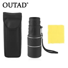 OUTAD 16x52 Высокое разрешение Компактный Монокуляр Увеличить телескоп Сфера покрытие оптические линзы для охоты, кемпинга, наблюдения