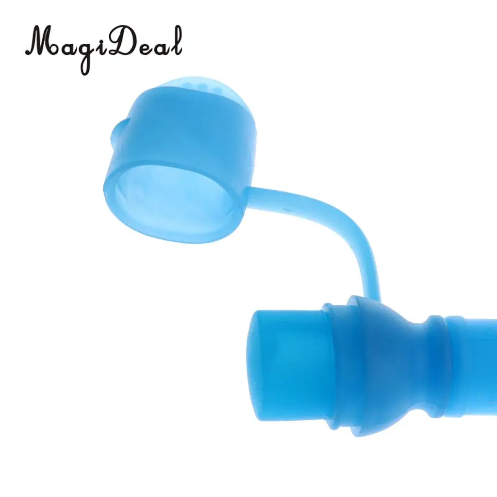 MagiDeal Water Bag Straight Silicone Hydration Pack Bite Valve Tube Nozzle Replacement For Cycling Sports Bladder Reservoir