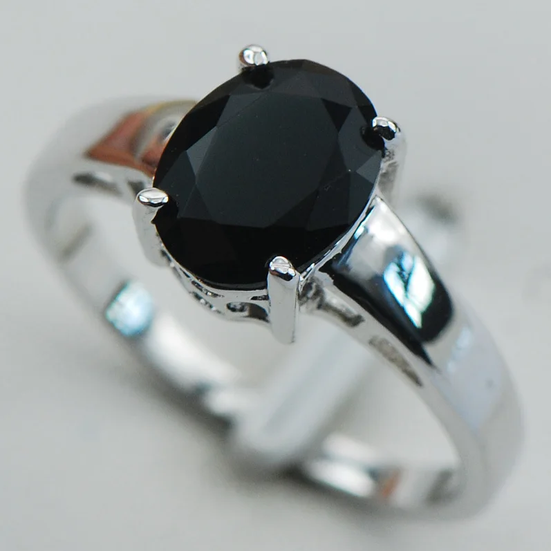 

Black onyx 925 Sterling Silver Wedding Party Attractive Design Ring Size 5 6 7 8 9 10 11 12 PR12 Min order is $10