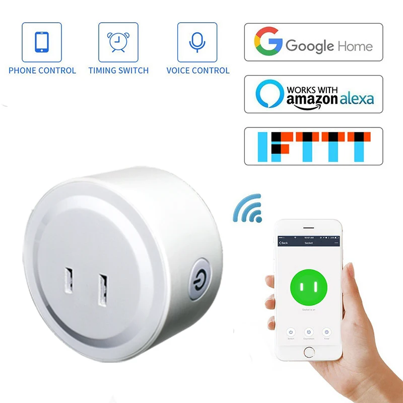 Lonsonho Smart Plug Wifi Smart Socket Japan Plug 10A Smart Home Automation Works With Google Home Alexa IFTTT Smart Life Lonsonho Smart Plug Wifi Smart Socket Japan Plug 10A Smart Home Automation Works With Google Home Alexa IFTTT Smart Life