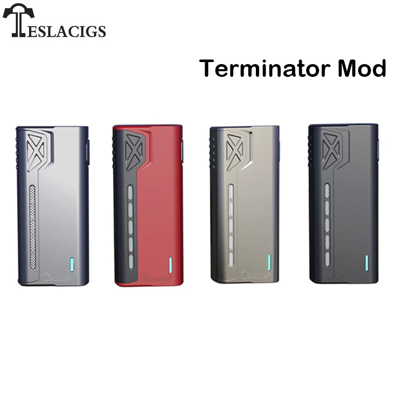 

Оригинал Тесла модель Terminator поле Mod Vape 90 W Поддержка Терминатор Танк Teslacigs электронных сигарет Vape Mods VS боттомфидер-мод