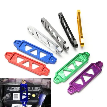 

Universal Car 170MM/145MM Billet Aluminum Alloy 8Color Car Suv Battery Tie Down Fasten Mount Bracket Brace Holder Bar
