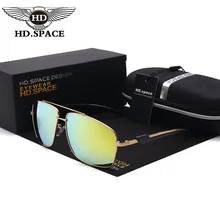 HD Nueva Manera de Los Hombres gafas de Sol Polarizadas Mujeres Espejo Gafas Inconformista Calle Snap Gafas de Sol UV400 Conducción Pesca Gafas LD026