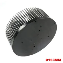 163 мм предварительно буровая светодиодный алюминиевый LED Радиатор для COB CREE CXB3590 Bridgelux Vero29 gen7 гражданин clu048 1212 diy светодиодный grow lights