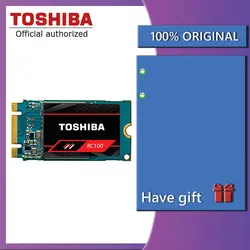 Toshiba RC100 Накопитель SSD с протоколом NVME 240 GB твердотельный M.2 2242 PCIe 3,0*2 SSD жесткий диск Внутренний твердотельный диск для ноутбука