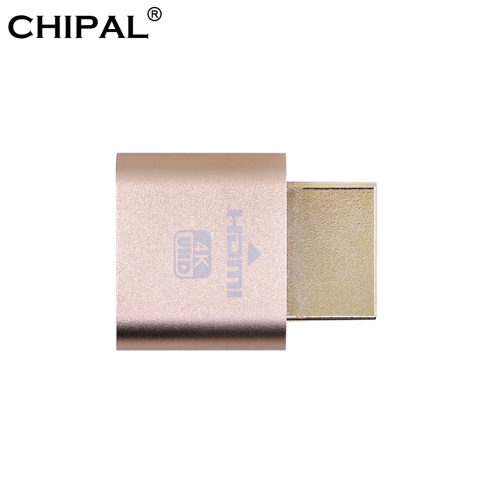 

10pcs VGA Virtual Display Adapter HDMI Dummy Plug DDC EDID Display Cheat Headless Ghost Display Emulator Video Card Lock Plate