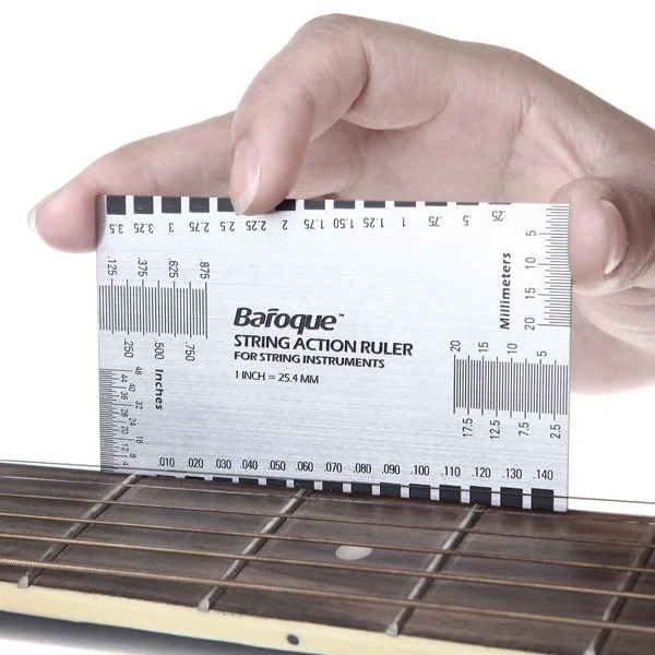 Buy Acoustic Electric Guitar String Action Gauge Setup