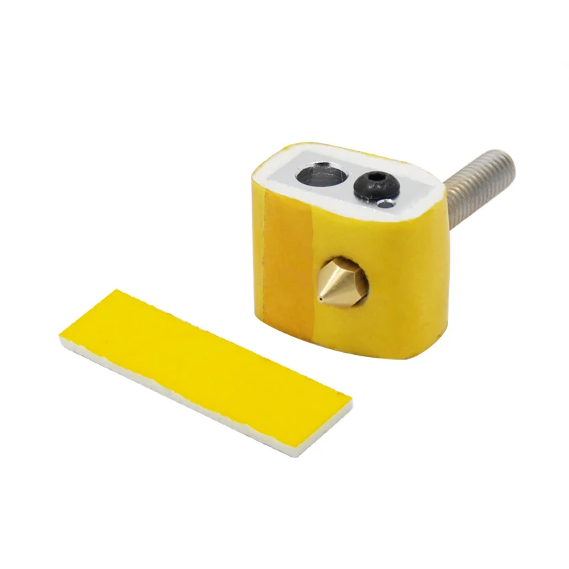 

10pcs 3mm Thickness Heating Block Cotton Heat Insulation Part For MK8 MK9 Extruder 3D Printers Parts Thick Heated Protect Tape