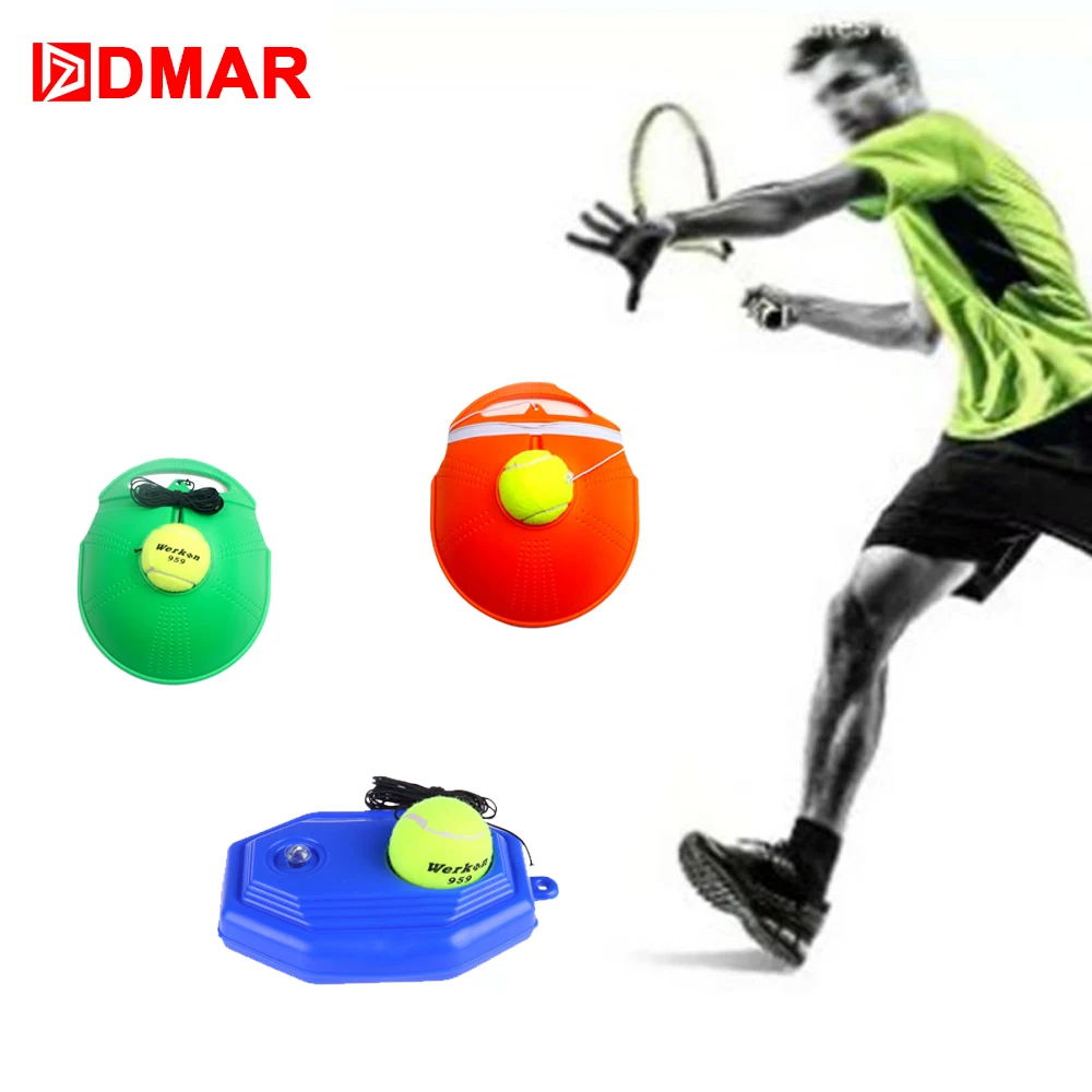 

DMAR Portable Tennis Practice Trainer Durable Practical Tennis Practice Board Rebound Racquet Sports Tennis Trainer Ball