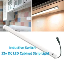12VDC LED Hard Strip Cabinet Tube Light Inductive Switch Cool White Kitchen Interior Lamp Caravan/Camper Trailer/RV Parts