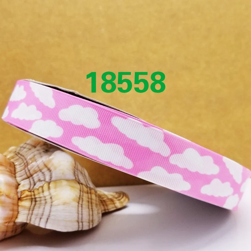 Новое поступление ленты аксессуары для волос лента 10 ярдов печатные корсажные ленты 18787 - Цвет: 18558