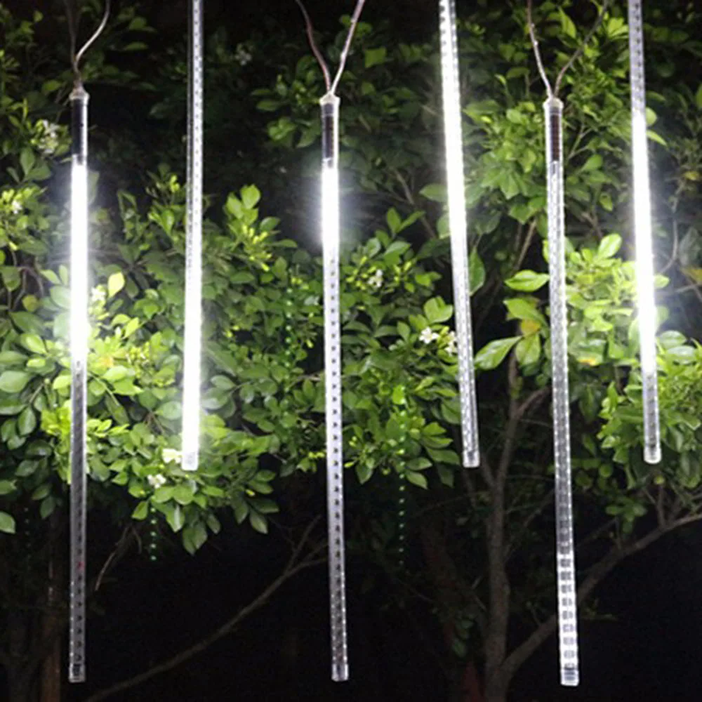 50cm 30cm Meteor Shower Rain Tubes Led String Light Lamp Waterproof Christmas Light New Year Xmas Wedding Garden Tree Decoration (30)