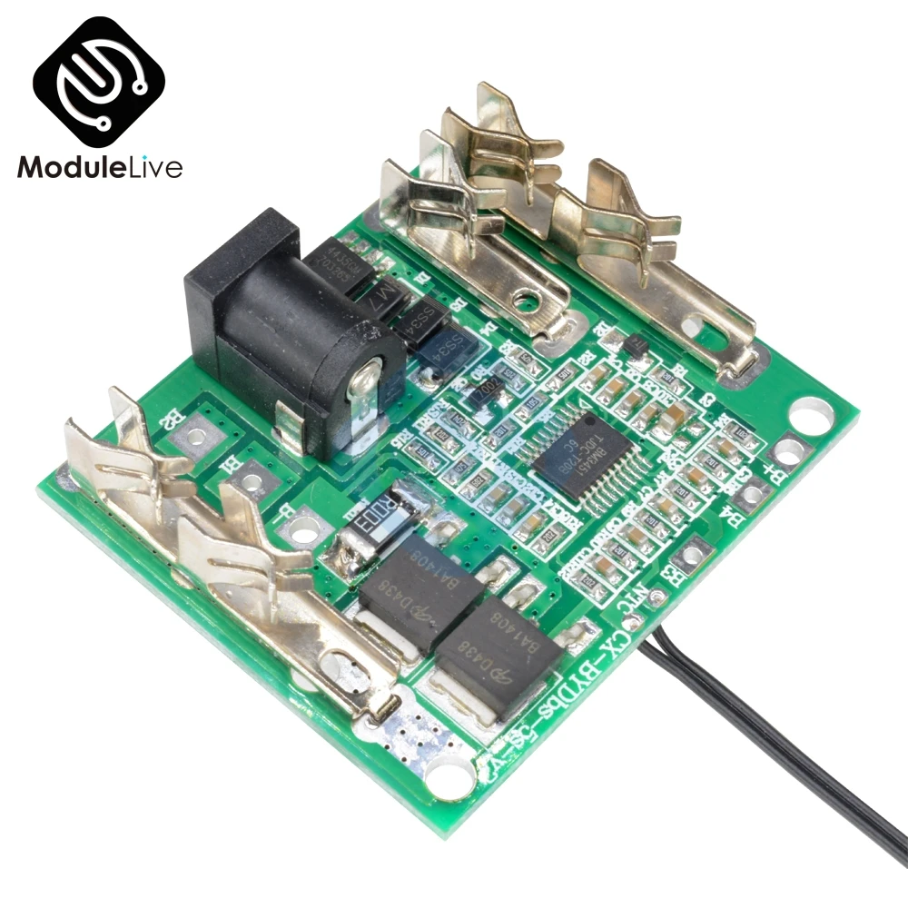 Защитная плата для зарядки аккумулятора Φ BMS 18/21V 20A защитная печатная литий