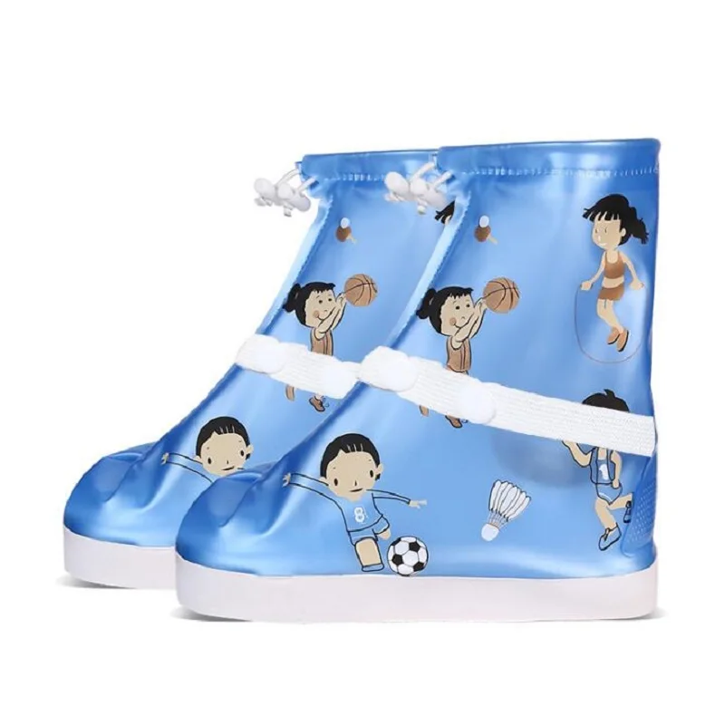 

Raincoat Rainproof Waterproof Boys/Girls Rain Shoes High Quality child Shoe Boots Cover Rain Covers Reusable Shoes Accessories