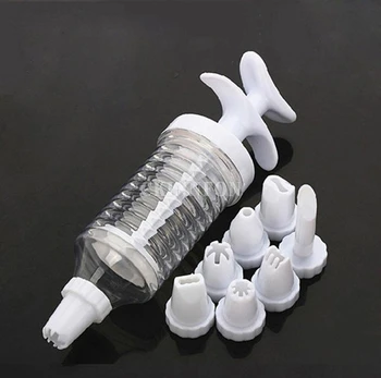 

100Pcs/Lot Cupcake Decorating Kit For Beginners With Cupcake Decorating Supplies 7 Tip Dessert & Cake Decorator Tool