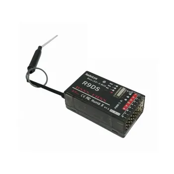 

R9DS 2.4G 9CH DSSS FHSS Receiver for AT9 AT9S AT10 Transmitter RC Helicopter Multicopter Support S-BUS