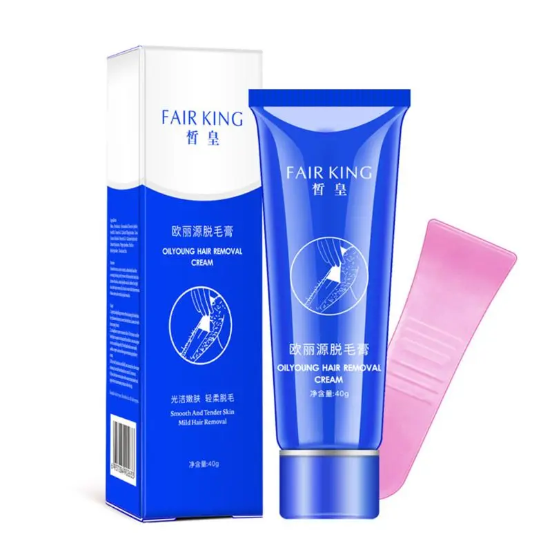 

40g Hair Removal Cream Unisex Body Leg Armpit Underarm Axillary Feet Thighs Painless Depilatory Ointment Smooth Cosmetic