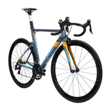 JAVA FUOCO Aluminium & carbon Road Bike 700C Aero Racing Bicycle 22 Speed with 105 5800 Derailleur Shifter Tek tro Brake C model