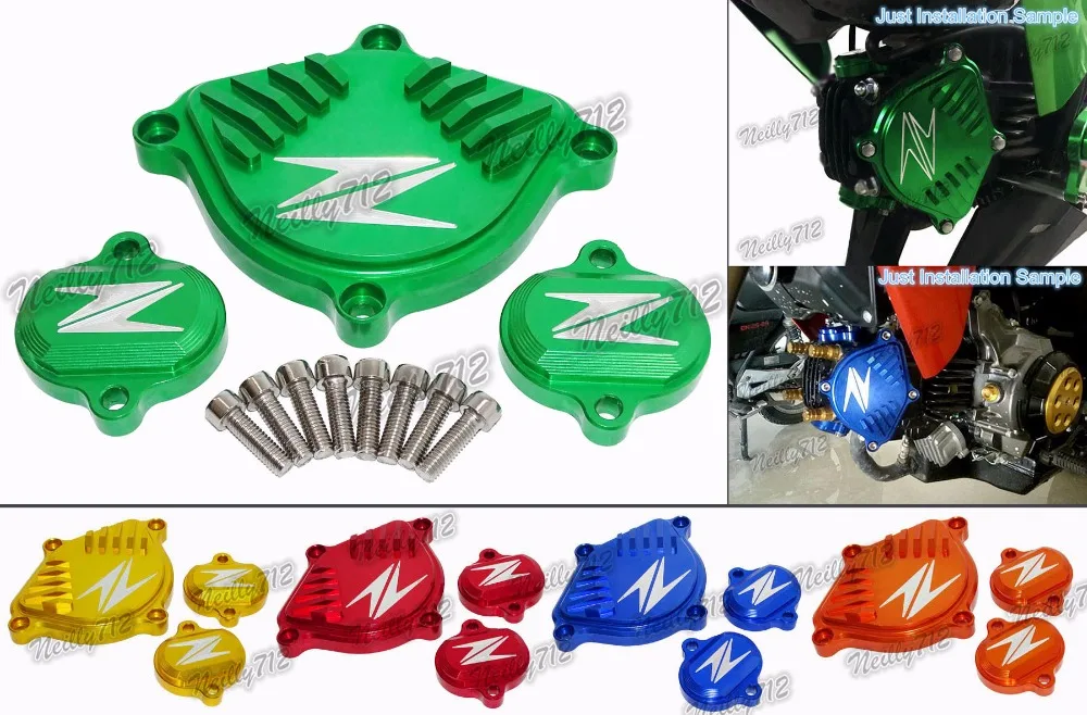 

Motorcycle Cylinder Engine Cam Head Tappet Cover For Kawasaki Z125 / Z125 Pro 2015 2016 2017