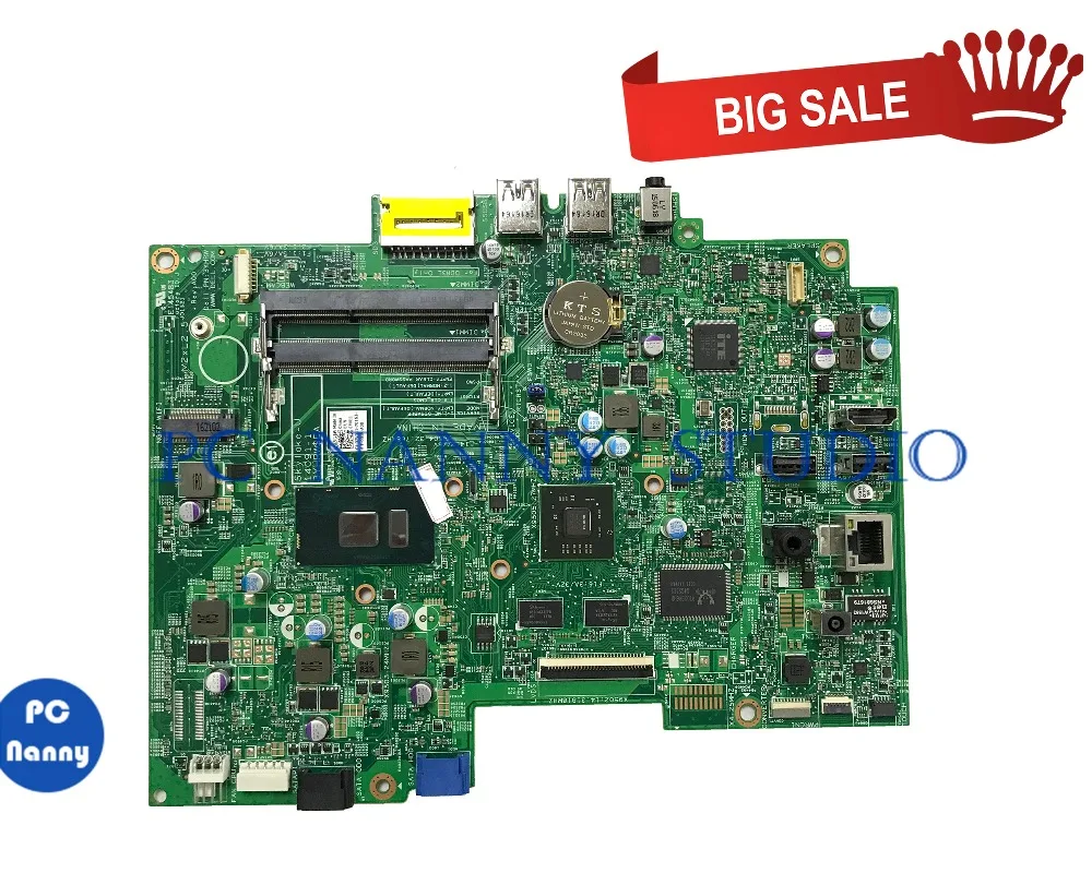 PC NANNY FOR Dell Inspiron 3059 All in One Motherboard 14091-1 I5-6200u cpu 07V011 7V011 Tested | Компьютеры и офис