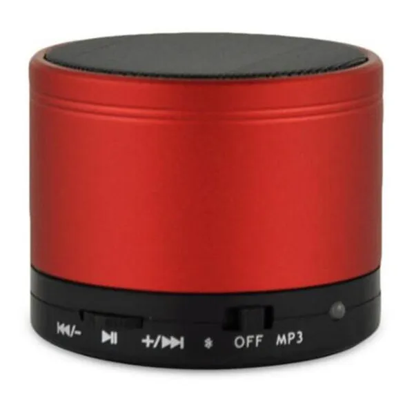 S10 портативный сабвуфер беспроводной Bluetooth динамик автомобильный Громкая связь прием вызова Музыка всасывания телефон микрофон для IOS Android смартфонов - Цвет: Красный