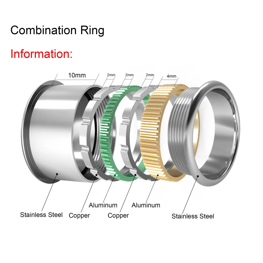 Набор Колец Cremo Gear Anillos Love модное Сменное медитация винтажное штабелируемое