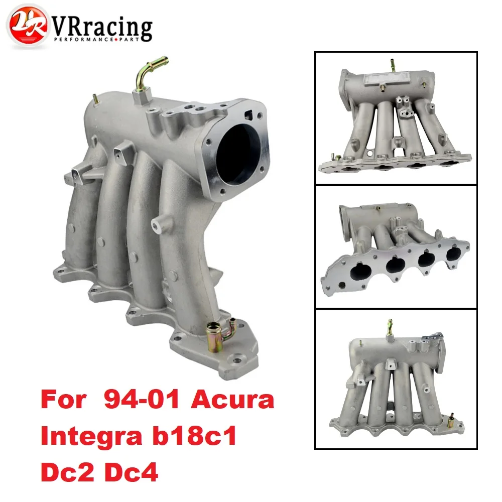 VR-для b18c1 алюминиевый 70 мм литой воздухозаборник для 94-01 Acura Integra Dc2 Dc4 VR-IM43-CA |