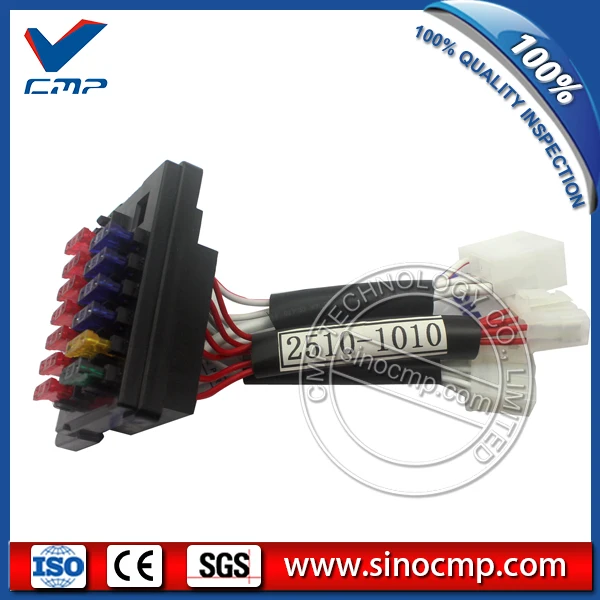 

DH220-5 Excavator Fuse Box 2510-1010 for Daewoo
