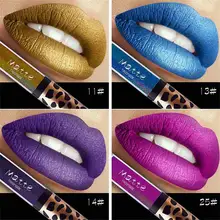 1 шт., Сексуальный макияж, металлический блеск для губ пигмент, Шиммер, глазурь для губ, водонепроницаемый, долговечный, бархатный, жидкая помада, подвижная