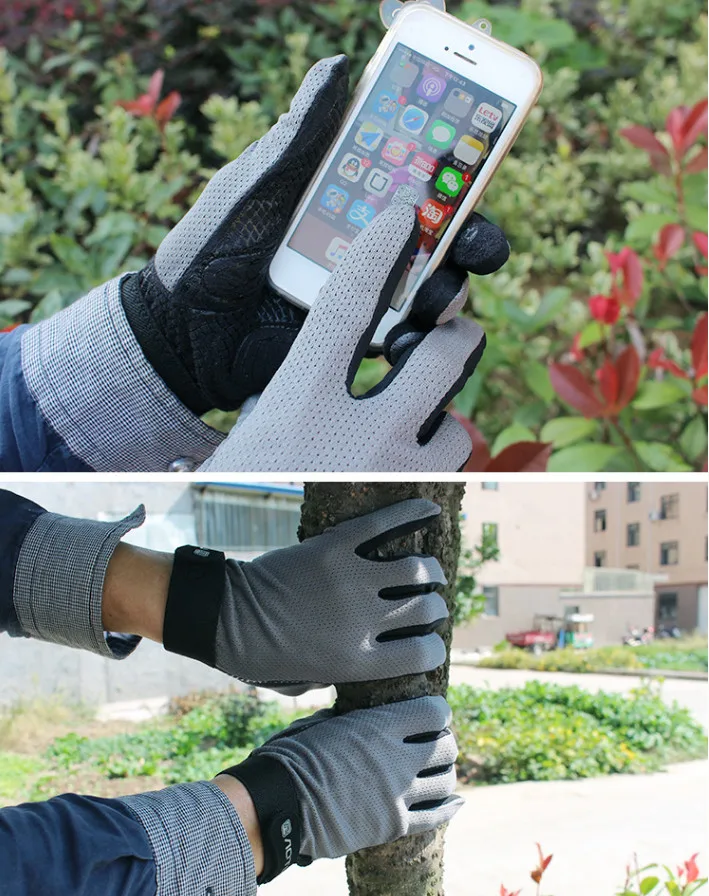 Перчатки с сенсорным экраном для телефона, сохраняющие тепло, ветронепроницаемые перчатки митенки, подходят для мужчин или женщин
