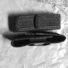 300 шт/партия Факел Мягкий Нейлоновый Чехол кобура с плотным замком 12 см для фонарика 9-10 см