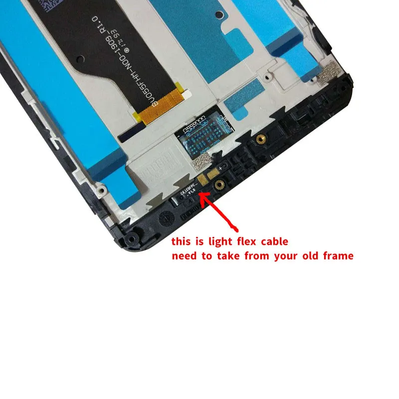 Оригинальная рамка lcd для 5," Xiaomi Redmi Note 4X Note 4 глобальная версия Snapdragon 625 ЖК-экран рамка+ сенсорный дигитайзер